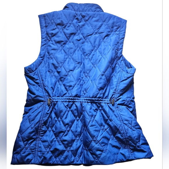 Croft & Barrow Blue Quilted Vest - Picture 4 of 6